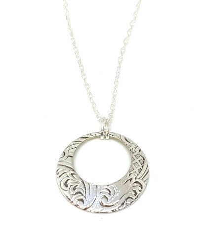 Open Circle Pendant Necklace Jewelry For Women in 10k Yellow Gold -  Walmart.com
