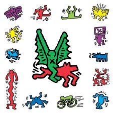 Keith Haring: Flight Sticker Sheet