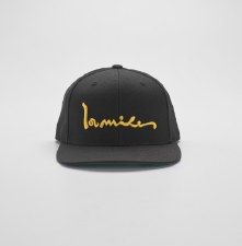 100 Miles: Snapback Cap - Black & Gold