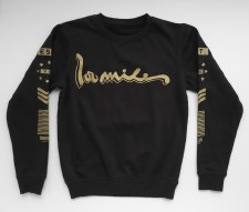 100 Miles: Sweatshirt Racer Black/Gold - Small