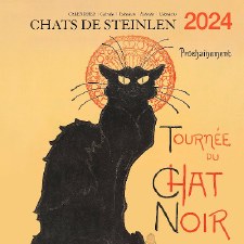 Chats de Steinlen: 2024 Wall Calendar