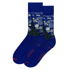 Van Gogh: Starry Night Socks - Small
