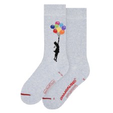 Banksy: Girl Floating Away Socks - Large