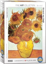 Vincent Van Gogh: Twelve Sunflowers Puzzle - 1000 pcs