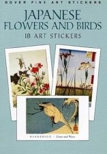 Japanese Flowers and Birds: Art Sticker Book