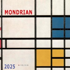 Piet Mondrian: 2025 Wall Calendar