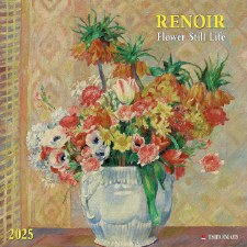 Renoir: 2025 Wall Calendar - Flowers still Life