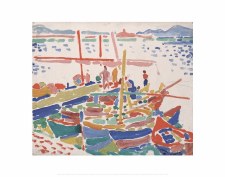 Derain: Fishing Boats at L'Estaque Print