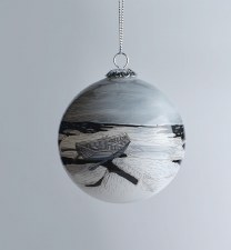 Blackwood: Brian and Martin Winsor Glass Ornament