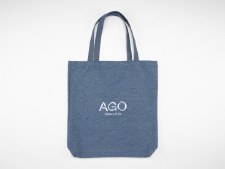 Tote: AGO Logo, Denim