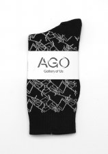 AGO Spiral Staircase Socks - Women's
