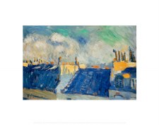 Picasso: Blue Roofs