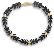 Atelier J: Matisse Black & Gold Necklace