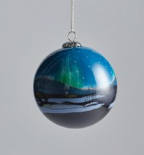 Thomson: Northern Lights Glass Ornament