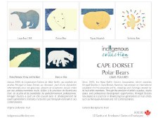 Indigenous Collection: Cape Dorset Polar Bears
