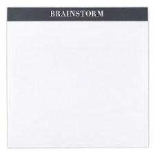 Brainstorm Notepad Block