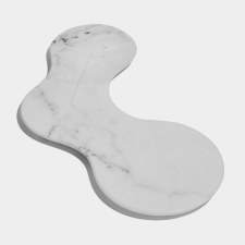 Additional picture of Zaha Hadid Cell Platter - White