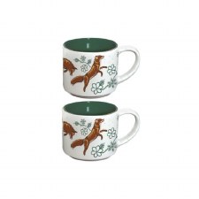 Angeconeb: Foxes Espresso Mug Set