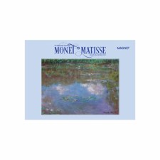 Monet: The Water Lily Pond (Clouds) Magnet