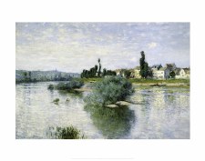 Monet: The Seine at Lavacourt Print