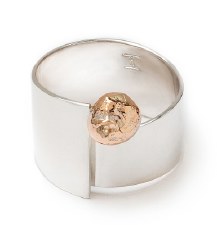 Claudine Moncion: Melt Top Bead Adjustable Ring