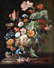 Ruysch: Still -Life With Flowers Print