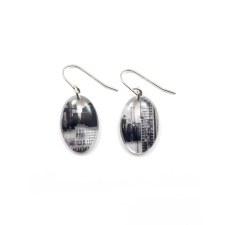 Jade Pellerin: Oval City Earring