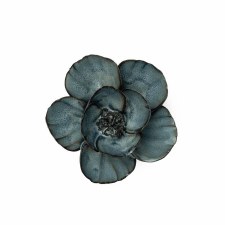 Additional picture of Chive: Navy Poppy Ceramic Flower