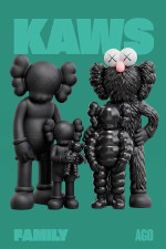 KAWS: Poster - Family 24" X 36"