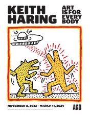 Keith Haring: Exhibition Poster - 22" X 28"