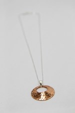 Lynda Carr: Open Circle Necklace - Copper