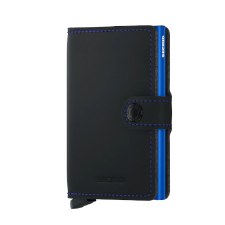Secrid: Miniwallet - Matte Black/Blue