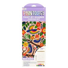 ooly: Paintology Blue Birds Paint-By-Numbers Kit