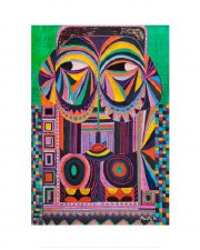 Pacita Abad: European Mask - Notecard