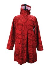 Robinson: Raven Transforming Rain Coat, Red L/XL