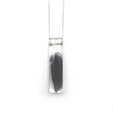 Jade Pellerin: Skinny Feather Pendant