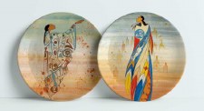Maxine Noel: Set of 2 Artist Plates