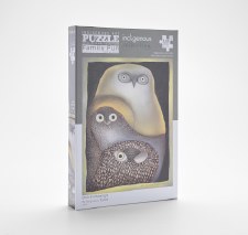 Ningiukulu Teevee: Owls in Moonlight Puzzle