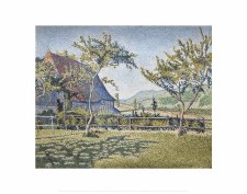 Signac: Comblat-le-Château, the Meadow (Le Pré), Opus 161 Print