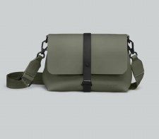 Gaston Luga: Olive Splash Crossbody Bag