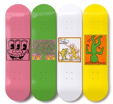 Additional picture of Keith Haring x The Skateroom: Art Is For Everybody - Set of 4