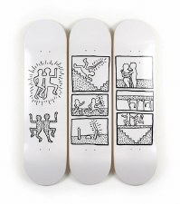Keith Haring x The Skateroom: Untitled, 1981 Triptych