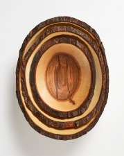 Stinson Studios: Bark Edge Maple Bowl  17"
