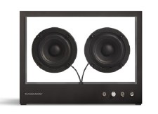 Transparent Speaker: Black