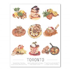Tonton Art: Toronto Brunch Print