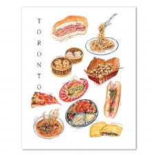 Tonton Art: Toronto Food Collection Print