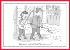 New Yorker: Accompany You - Holiday Cards