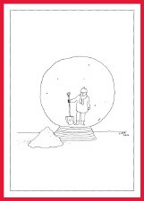 New Yorker: Snowglobe - Holiday Cards