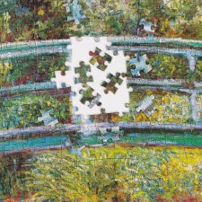 Additional picture of Monet: Bridge over a Pond of Water Lilies 1000 Piece Puzzle
