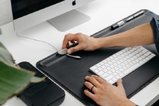 Additional picture of Orbitkey Vegan Leather Desk Mat